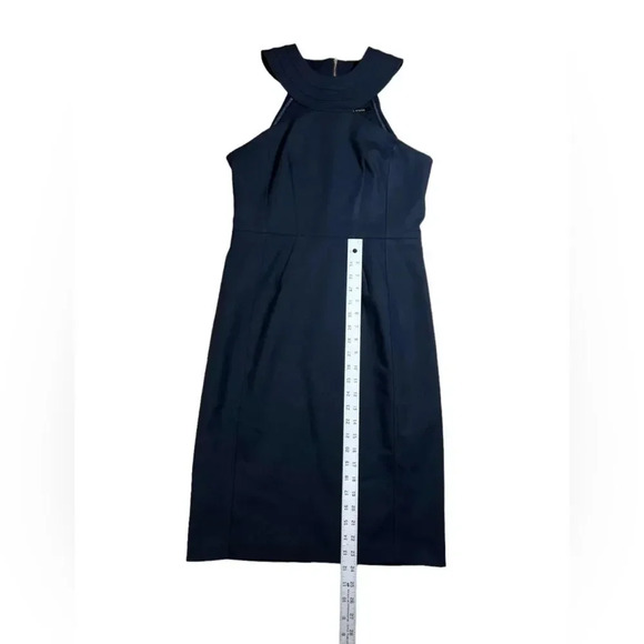 Cynthia Steffe Little Black Dress Cocktail Evening Knee Length Bodycon Size 8 - Picture 2 of 8